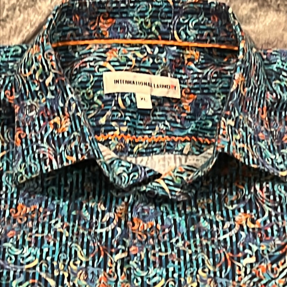 International laundry, extra large, striped paisley madness